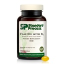 Standard Process Flax Oil con B6 - Suplemento para la Hormona & Nerve Tissue Support - Supports Brain, Heart & Skin Skin - Gluten-Free, Non-Dairy & Non-Soy - 120 Softgels (120 Servings)