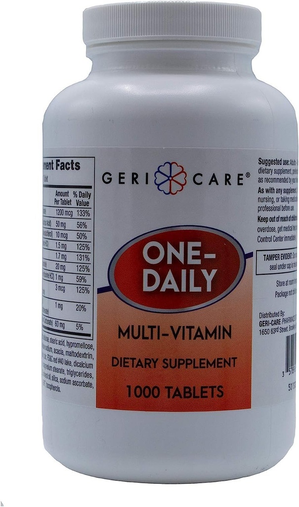 Suplemento multivitamínico de Geri-Care