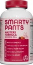 SmartyPants Multivitamin Gummy for Women 50 and Over: Omega 3 Fish Oil (EPA/DHA), Methylfolate, CoQ10, Vitamina D3, C, Vitamina B12, B6, A, K & Zinc, Biotin, Gluten Free, 120 Conde (30 Day Supply)