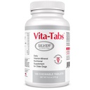 Silver - Vitamins, Minerals, Nutrients - Support for Senior Dog - Supplement for Healthy Bone, Joint, Energy, Immune System - 100 Chewable Tablets