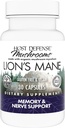 Hojas de Defensa Anfitriona Lion's Mane - Suplemento de cápsulas para el apoyo a la salud cerebral - Apoyo a la función de memoria de hongos - Immune & Nervous System Suplemento - 30 cápsulas (15 piezas)*