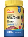 Sundance Melatonin 10mg Gummies for Adults ← 60 Conde ← Mixed Berry Flavor ← Vegan, Non-GMO, y Gluten Free Supplement