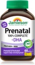Jamieson PRENATAL Multivitamina completa con DHA Suplemento 60 Softgels