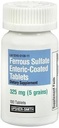 Sulfato ferroso 325mg Tablas decoradas Enteric 100 Cuenta