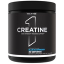 Regla 1 Polvo de crema – Monohidrato de crema micronizada pura para el ejercicio de alta intensidad y apoyo de masa corporal magra, saboreado y desarmado (30 servidos, frambuesa azul)