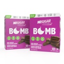 No Azúcar Keto Cups, Chocolate oscuro Fudge Brownie, 60 Copas - Tratamiento seguro diabético, Low Net Carb (1g), Sugar Free (0g) Keto Fat Bomb Snacks con 7g grasa saludable - Gluten Gratis, Todo Natural, No GMO