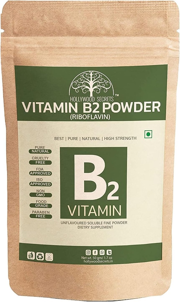OTAA Vitamina B2 Riboflavin Powder 50gm