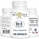 Bio Tech Vitamina D Capsule 53191024401 1 Botella, 100 por Botella