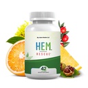 Hemorroides de rescate Hemorrhoid Treatment Supplement - All Natural, Reduce el malestar &amp; Swelling, Boosts Blood Flow, Oral Botanical Blend, Made in USA - (1 Bottle Pack)