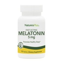 Naturalezas Plus Melatonina 5 mg - 90 Tablas de acción rápida - Vegan, Gluten Gratis - 90 Serviciones