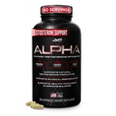 Alpha JYM X Optimización avanzada de hormonas, vitalidad, optimización, DHEA, Ashwagandha, Boron, Shilajit, Fenugreek, Eurycoma, Damiana, Quercetin, DIM, JYM Ciencia suplementaria, 240 cápsulas