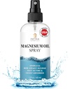 Magnesio tópico Óleo Spray – Hidratar " Absorbing rápido Magnesium Mist for Body, Pies " Skin – Odorless, Non-Greasy Liquid Magnesium Chloride Spray for Women, Men " Kids – 2 fl oz