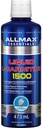 ALLMAX Nutrición L-Carnitina L líquido 1500, Fresa Azul, 16 oz (473 ml)