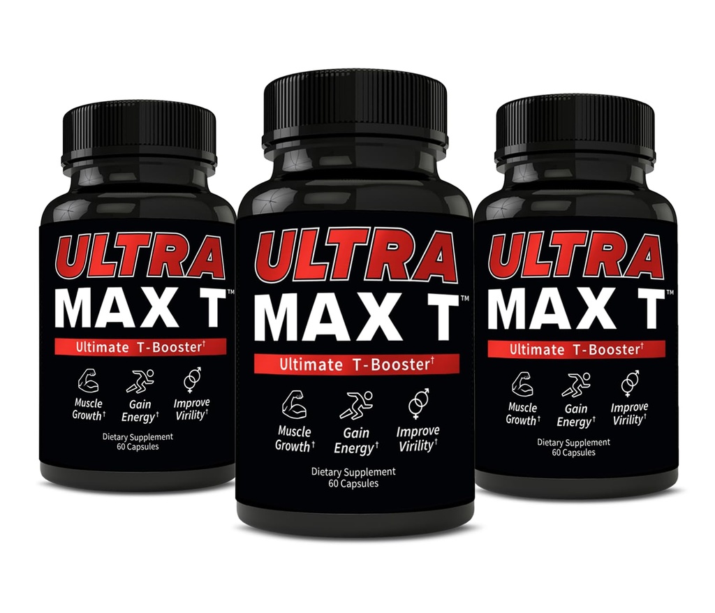 Andro400 UltraMax T – Advanced Testosterone Support for Men &amp; Women – Tongkat Ali 200:1, D-Aspartic Acid, Garcinia Cambogia, ForsLean® – 180 Capsules, 90-Day Supply
