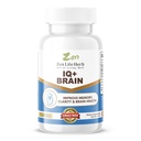 ZEN LIFE HERB IQ+ Cerebro - Caffeine-Free, Clinically Tested Focus, Concentration, Memory & Energy, Natural Plant-Based Herbal Suplemento, No Añadido Vitaminas/Minerales/Mushroom/Sugar (60 Softgels)