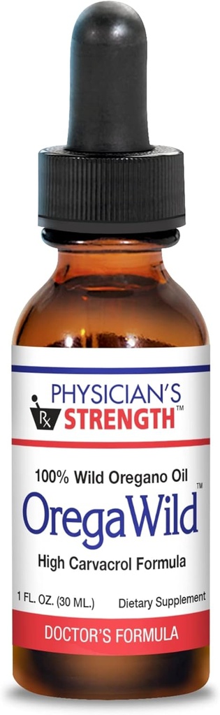 OregaWild de fuerza física - 30 mL - 100% aceite de orégano silvestre - 432 piezas