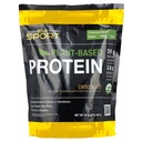 California Gold Nutrition Sport, Proteína basada en plantas con concentración de proteínas de arroz marrón orgánico, Flaxseed, Chia Seed, Chocolate, 2 lb (907 g)