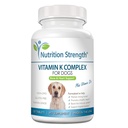 Vitamina K para perros - K1 &amp; K2 (MK4 + MK7) + Vitamina D3 para la salud ósea, el apoyo al corazón " Absorción de calcio - Fórmula avanzada para uniones fuertes, musculo " Apoyo inmunológico - 120 Tabletas