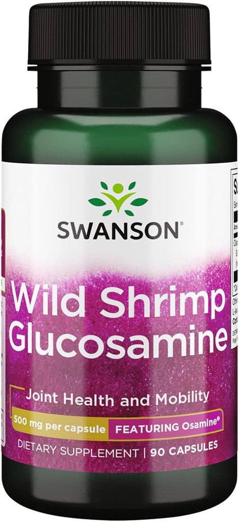 Swanson ULT Camarones salvajes GLUCOSAMINE 90 CAPS