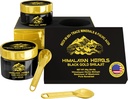 Shilajit Pure Himalayan Organic Herbs I 100% Sundried Gold Grade Shilajit Resin for Men & Women with Fulvic Acid & 85+ Trace Minerals, 60g