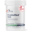 Diseños para Salud ProbioMed 100 - Probióticos para Salud Digestiva - 10 Strains with Lactobacillus Acidophilus Probiotic + Lactobacillus Rhamnosus - Gut Health + Immune Support Supplement (30 Caps)