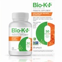 Bio-K+ Advanced Bowel Support Probiotic – 50 billion CFU – Vegan, Gluten-Free, Non-GMO – apoya la salud digestiva y la regularidad – para hombres y mujeres – 20 cápsulas