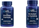 Life Extension Ultra Prostate Formula, Saw Palmetto for Men, pygeum, sting Nettle & N-Acetyl-L-Cysteine (NAC), Immune, Respiratory, Liver Health, NAC 600 mg