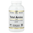 California Gold Nutrition Total Amino con vitamina B-6, y 20 Aminoácidos Blend, 240 cápsulas vegetales