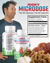 5-Mushroom Nootropic Blend - 60 capsules, Turquía Tail, Reishi, Maitake Mushroom Extract with High Beta Glucan, &amp; Lion Mane Mushroom Supplement Capsules, Mushrooms Funcional Suplementos Herbal