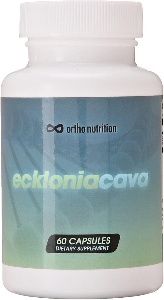 Ecklonia Extracto del Cava - 99% Pureza - 50% Polifenoles - 320 mg por servicio diario, 60 cápsulas
