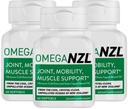Original Omega-3 Suplemento de Apoyo Conjunto, Mejor Alivio Natural del Musculo, Verde Lipped Mussel Oil Capsules, 180 Softgels, No Fishy Aftertaste