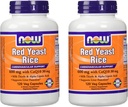 AHORA Comida 600 mg de levadura roja arroz & 30mg Coq10, 120 caps (paquete de 2)