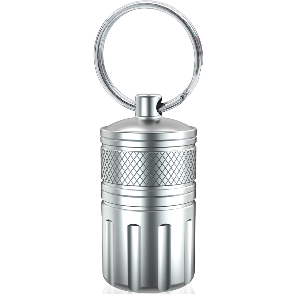 Pill Crusher &amp; Cases, Medicine to Fine Powder, Acero Inoxidable Crushes Pills, Waterproof (Vitamin Crusher)