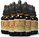 J.CROW'S® Lugol's Solution of Iodine 2% 2 oz (12 botellas) – Premium Iodine ' Potassium Iodide Liquid, Gluten " , Alcohol-Free Natural Brine Extract, No Expiration