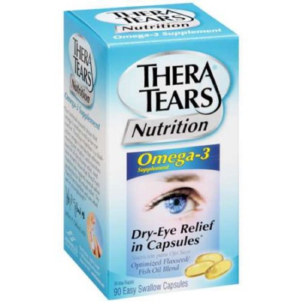 Theratears Nutrición Omega-3 Suplemento 90 cápsulas