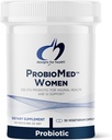 Diseños para Mujeres ProbioMed de Salud - Vaginal Probióticos para Apoyar Equilibrio de pH, Confort Vaginal, Salud Inmune y Salud Gut para Mujeres - Probiótico sin lácteos (30 cápsulas)
