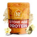 Stone Age Protein tóxico Egg White Protein Silencioso libre de gluten Whey Gratis Silencio Sugar Gratis Silencio Gut-Friendly Silencio Vanilla, 2 lbs