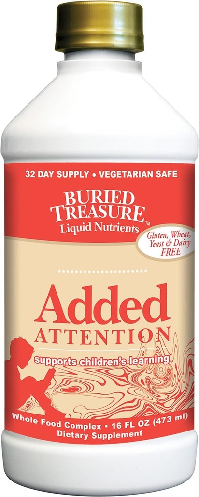 Tesoro enterrado - Atención adicional - Aprendizaje infantil 16 oz - 3 Pack