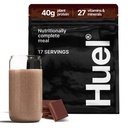 Huel Black Edition  Chocolate 40g Vegan Protein Powder  tolera Nutritionally Complete Meal TEN 27 Vitaminas y Minerales, Gluten Free TEN 17 Servings