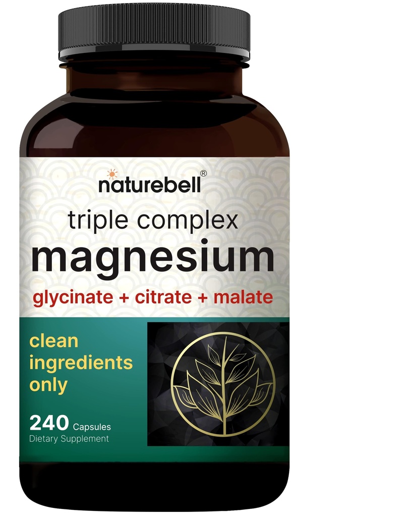 Complejo de Magnesio 1000mg, 240 cápsulas ← Complejo de Magnesio Triple con Glycinate, Citrate, Malate ← Chelated " Purified peru Bone, Heart &amp; Muscle Support confidencialidad