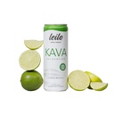 LEILO ← Kava Powered Lime Margarita Mocktail Bebida ← 12-Pack - Libre de azúcar &amp; No ALC Relajación Funcional Apoyo  12 fl oz Cans (Pack of 12)