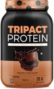 TRIPACT de Nutrología Protein Powder - 7-in-1 Meal Replacement Shake with Grass Fed Whey Protein Powder, Pea, Rice, Greens for Muscle Recovery & Immunity, Creamy Chocolate Flavor, 40 Servings