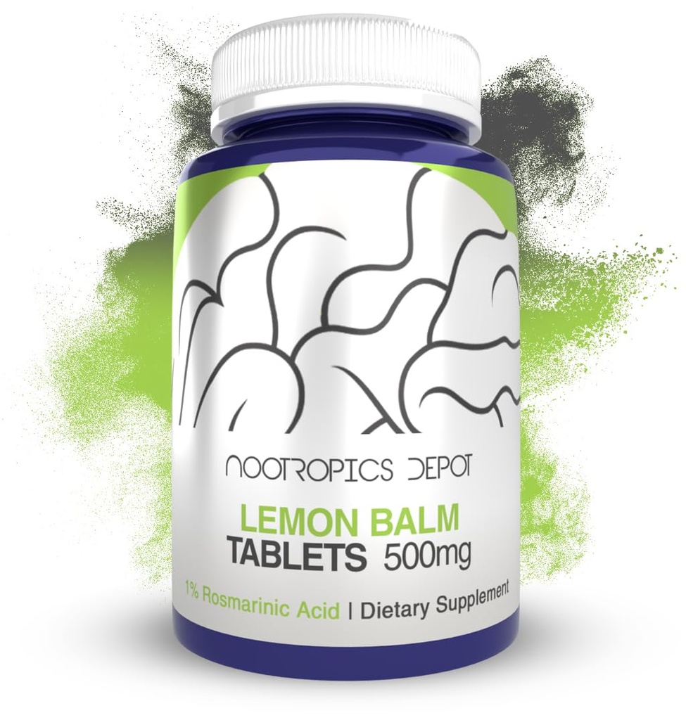 Nootropics Depot Lemon Balm Extract Tablets