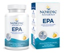 Naturales nórdicos EPA, Lemon - 60 geles blandos - 1210 mg Omega-3 - Fórmula EPA de alta intensidad para el humor positivo, salud cardíaca &amp; inmunidad saludable - 30 servicios