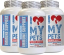 Suplementos de gato más viejo - CAT Immune Support - Booster - Suplemento saludable - Turmeric Cats - 180 Treats (3 Bottles)