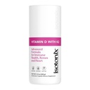 Isotonix Vitamina D con K2, promueve la densidad mineral ósea normal, promueve las arterias sanas, ayuda a mantener la salud ósea, apoya la salud inmunitaria, la América del mercado (30 servicios)