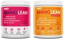 RSP NUTRITION AminoLean Pre Workout Energy (Fruit Punch 30 Servings) con AminoLean Recovery Post Workout Boost (Blood Orange 30 Servimientos)