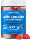 linajes de ácido lipoico alfa - Suplementos de Neuropatía - Vegan, Libre de Azúcar, Baja Calorie 600 mg Suplemento ALA - Acido lipoico puro ALA 600 mg para suplementos nutricionales antioxidantes