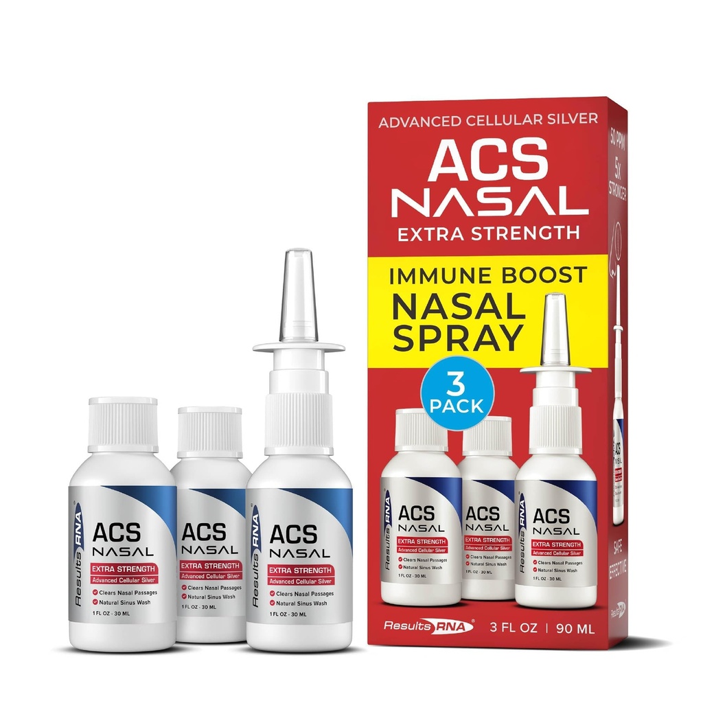 Resultados ARN - ACS 200 Nasal Extra Strength – El lavado Nasal más eficaz disponible. Limpia los pases de Nasal ayudándote a respirar profundamente, día y noche. Médico recomendado (90 porciones)