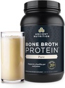 Antiguo Grado de Nutrición Fed, Cage Free, Bono Broth Protein Powder, 20g Protein, Hidrolyzed Collagen Peptides, Keto & Paleo Friendly, Apoya Conjunto " Salud Gut, Puro, 40 Servimientos